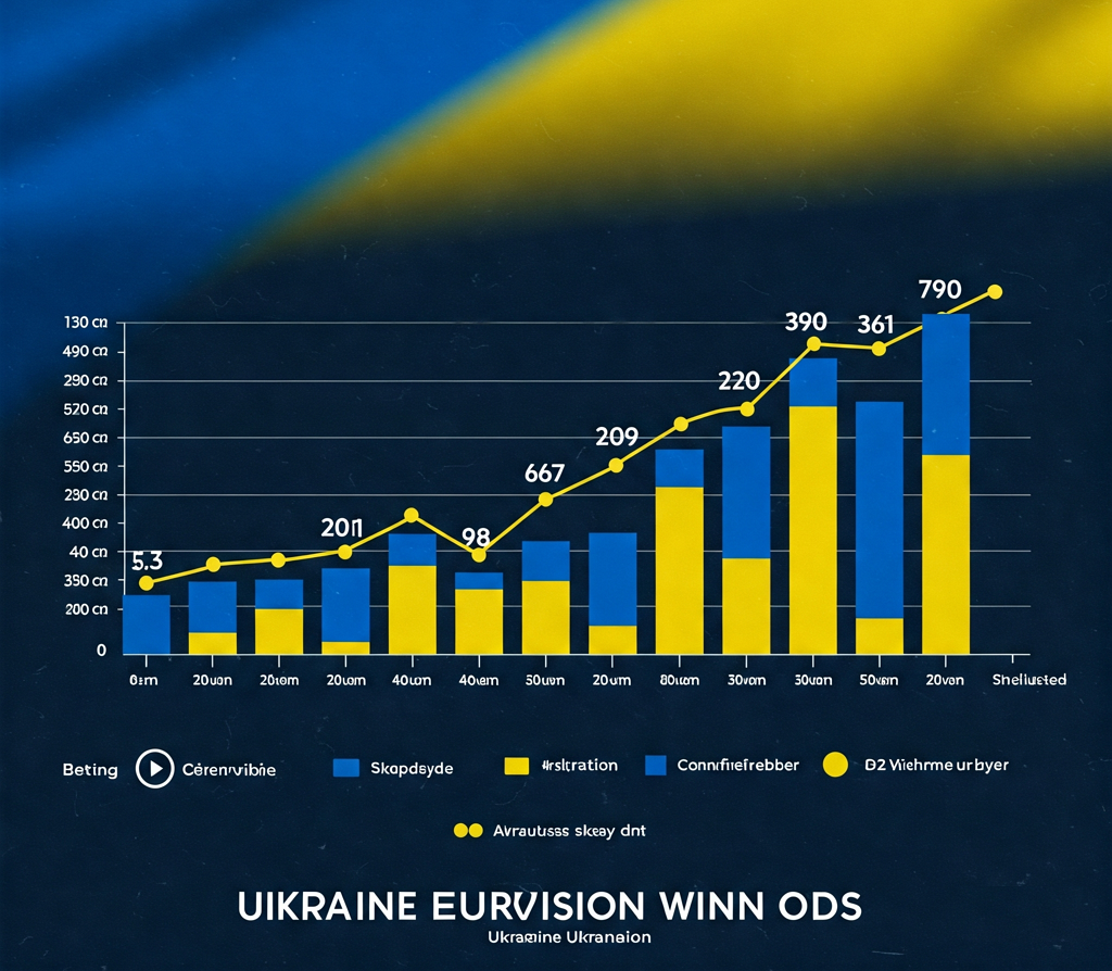 Які коефіцієнти на перемогу України на Євробаченні 2025?