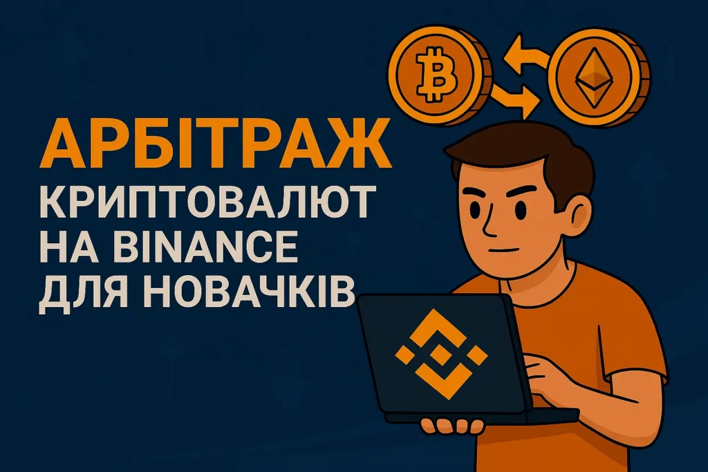 Ілюстрація арбітражних операцій між ринками Binance з поясненням принципів