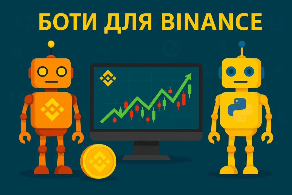 Python для бінарного торгового бота з підключенням до API Binance
