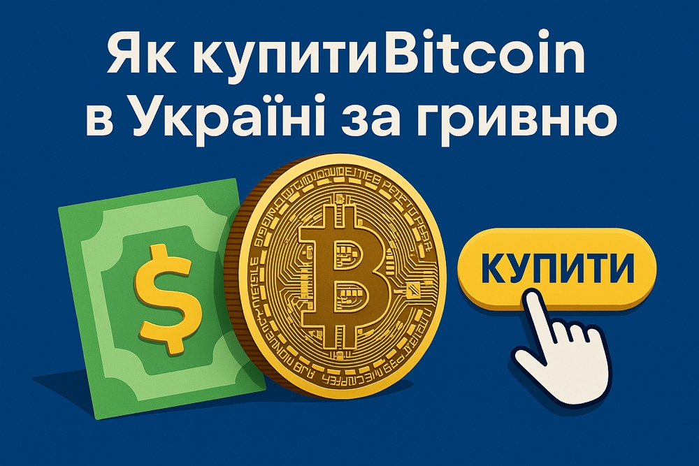 Купити Bitcoin в Україні за гривню