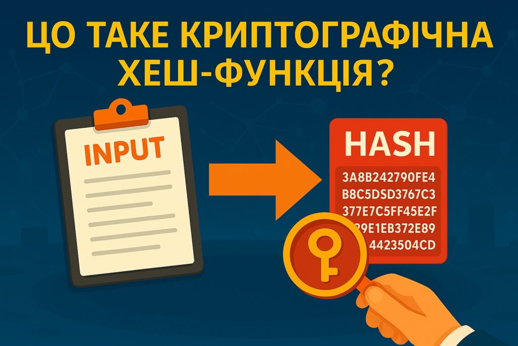 Що таке криптографічна хеш-функція