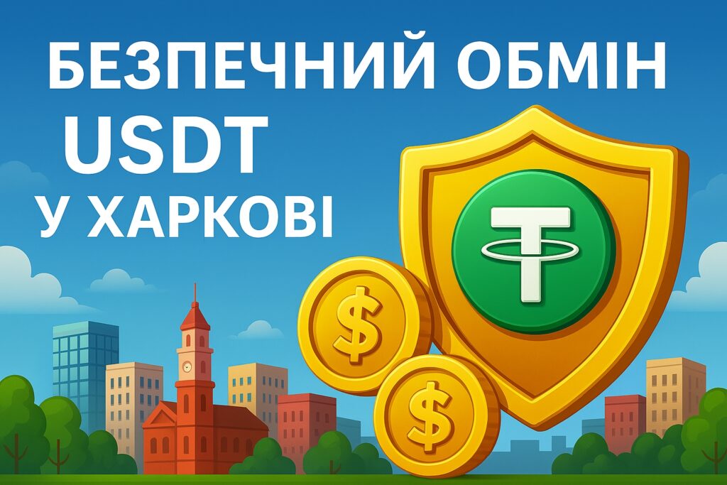 Безпечний обмін USDT у Харкові