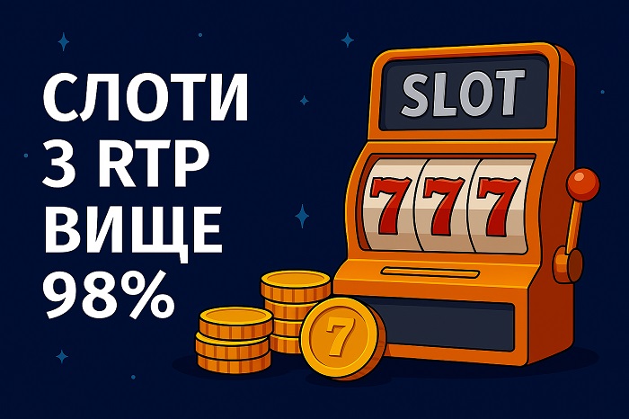 Слоти з RTP вище 98% для гри на гривн