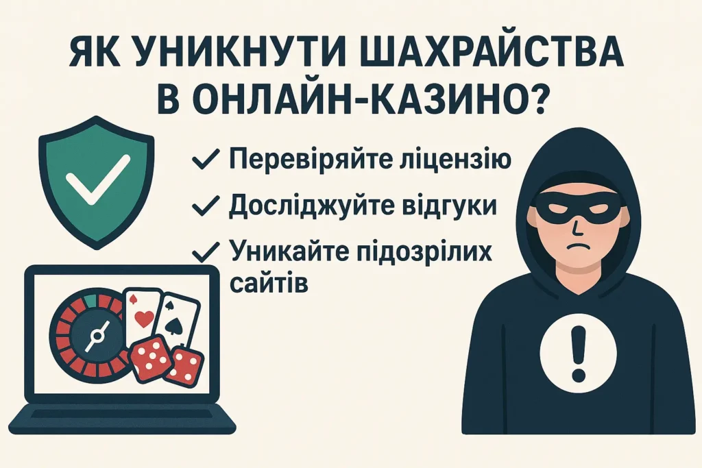 Як уникнути шахрайства в онлайн-казино